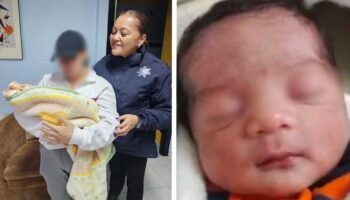 Bebé plagiado en Pachuca regresa a casa; policía mexiquense y niñera, presuntos responsables