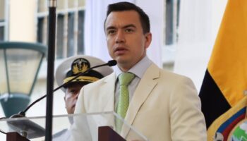 Propone Revolución Ciudadana juicio político contra Daniel Noboa en Ecuador