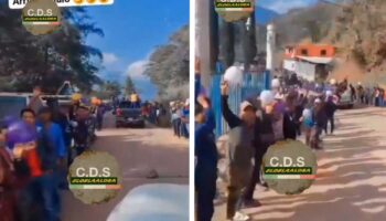 '¡Griten, griten!': Difunden video de desfile del Cártel de Sinaloa en Chiapas con supuesto apoyo de pobladores