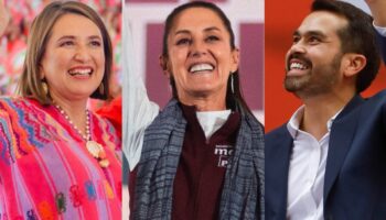 Elecciones 2024 | Sheinbaum cierra precampaña en CDMX, Máynez en Monterrey; Xóchitl denuncia inseguridad en Tabasco