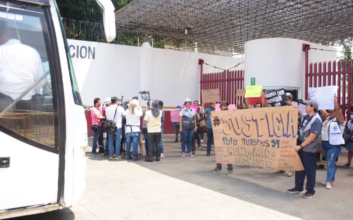 Muere migrante haitiano en estación Siglo XXI de Chiapas