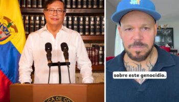 Petro invita a Residente a 'gran concierto' en Bogotá contra el genocidio palestino