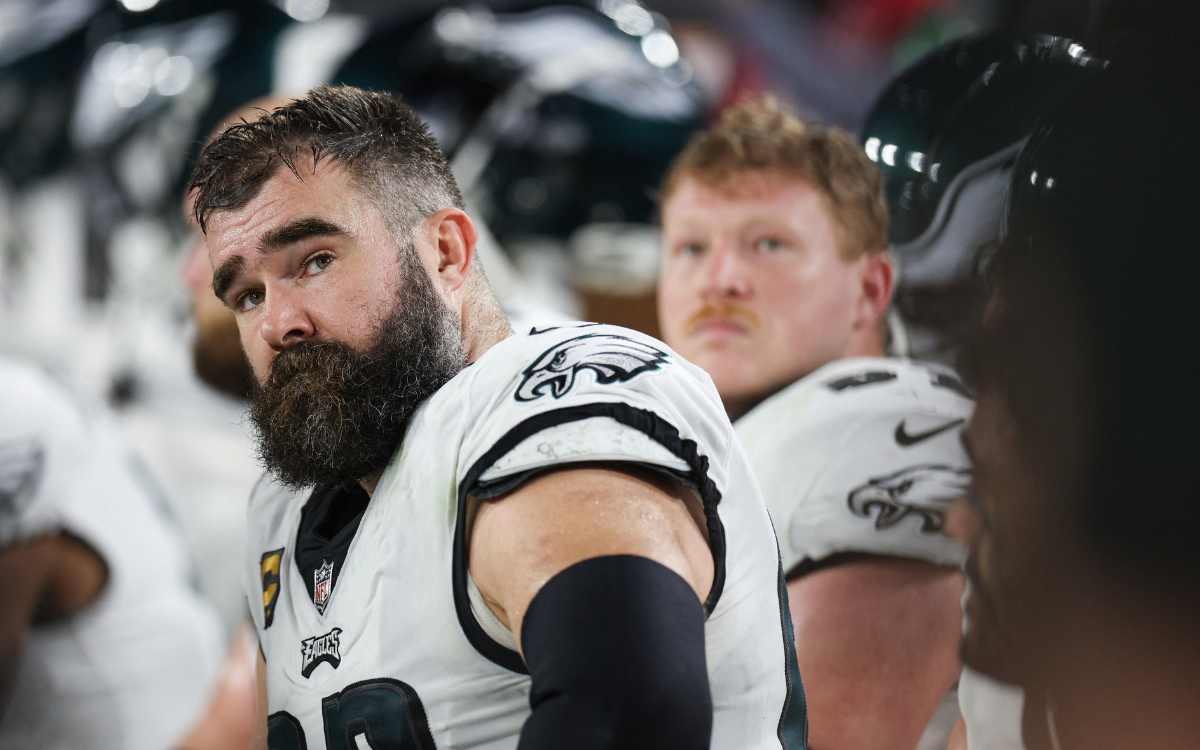 NFL: Jason Kelce habría anunciado su retiro tras paliza de Buccaneers | Video