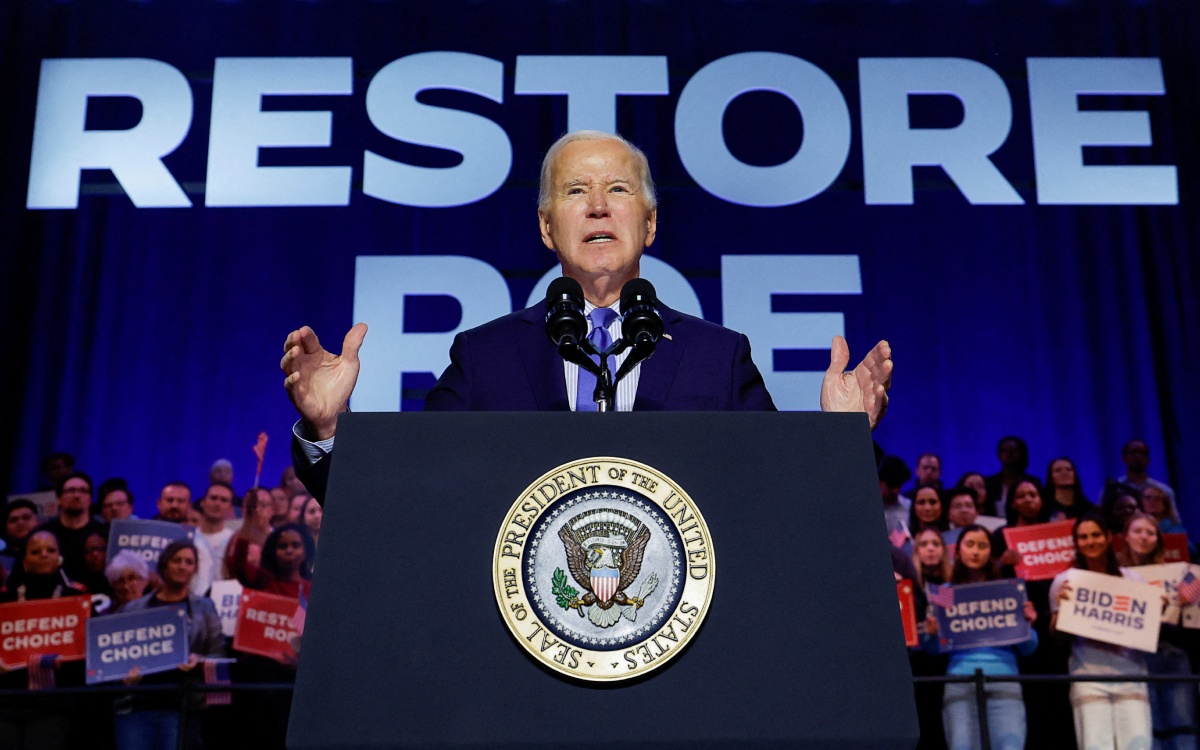 Joe Biden toma la delantera en el derecho al aborto