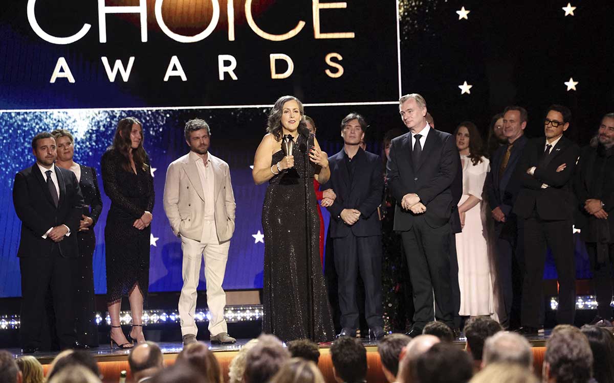 'Oppenheimer', la gran triunfadora en los 'Critics Choice Awards' 'Oppenheimer', la gran triunfadora en los 'Critics Choice Awards'