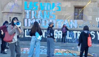 'México transfóbico': Protestan en CDMX contra transfeminicidio de activista Samantha Fonseca