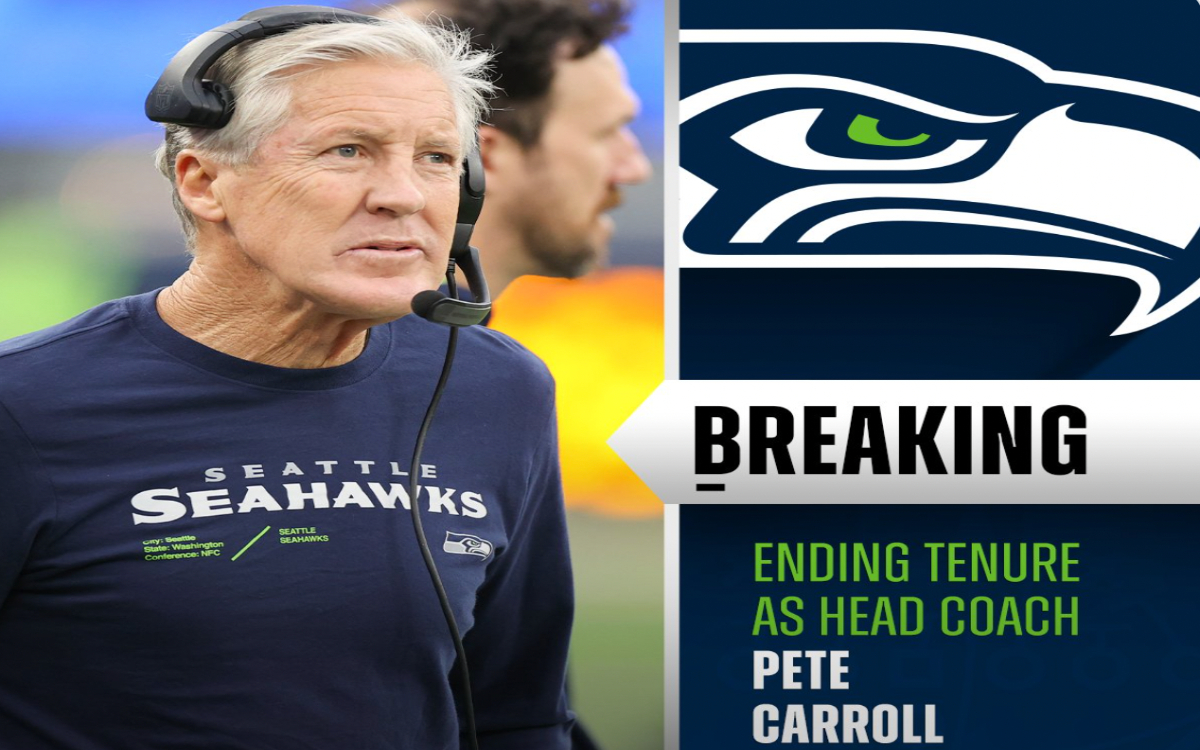 NFL: Termina la era de Pete Carroll como coach de Seahawks