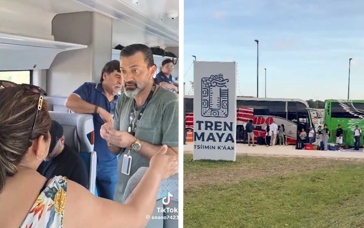 Pasajeros denuncian espera de más de ocho horas tras falla en Tren Maya | Videos