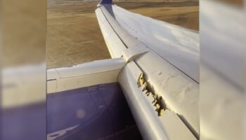 Falló otro avión Boeing; desviaron vuelo por problemas en una ala | Video