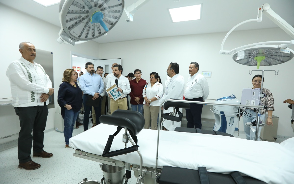 IMSS has rehabilitated more than 800 operating rooms nationwide: Zoé Robledo