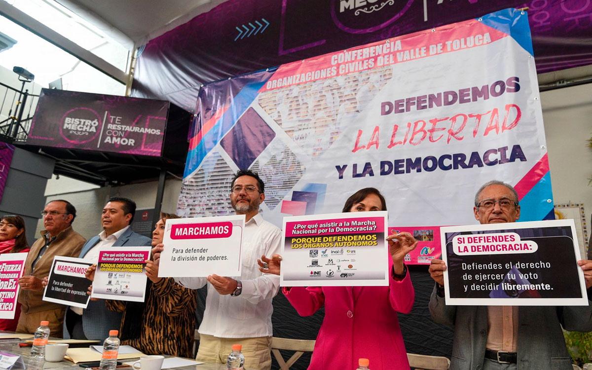 Woldenberg llama a asistir a la ‘Marcha por la Democracia’ el 18 de febrero