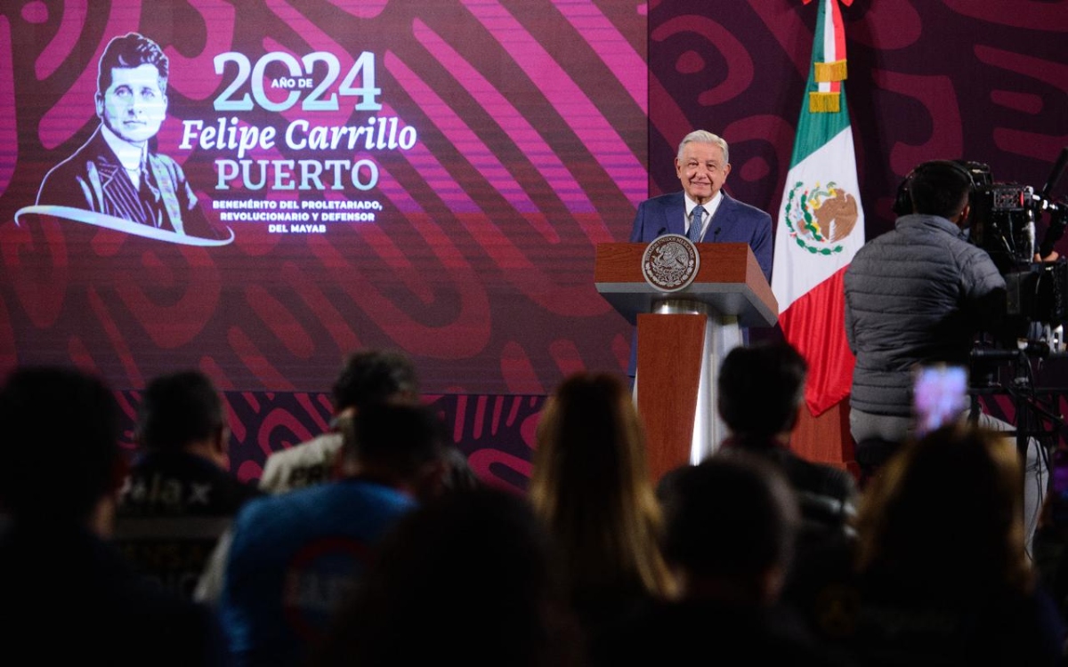 🔴 Conferencia de prensa de AMLO 15/02/2024 (En vivo)