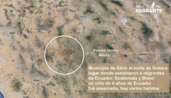 Sicarios asesinan a niño y dos mujeres migrantes en Sonora