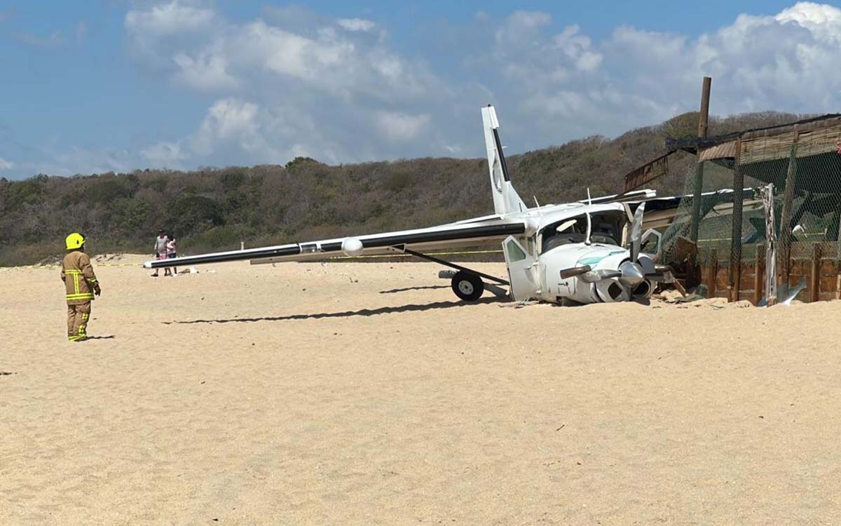 Oaxaca: Fiscalía investiga como homicidio culposo muerte de turista tras caída de avioneta