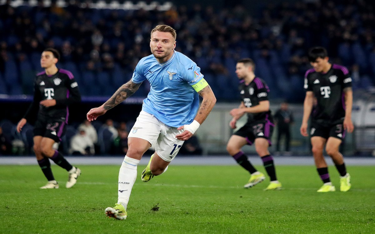 Champions League: Da Ciro Immobile ventaja al conjunto romano