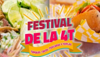 Geraldine Ponce organiza Festival de la '4T' (tamales, tacos, tostadas y tortas)
