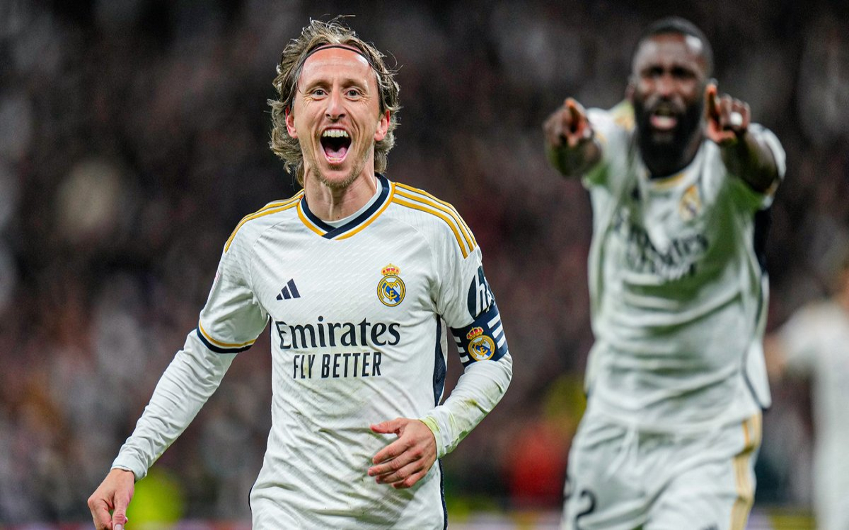 Salva Luka Modric al Real Madrid en el Estadio Santiago Bernabéu | Video