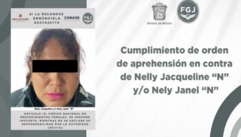 Detienen en Edomex a niñera que robó en enero a un bebé en Hidalgo