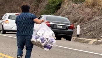 Captan a jurídico externo de Pijijiapan en rapiña sobre camión accidentado