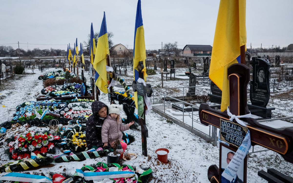 According to Russia, Ukraine lost 111,000 soldiers in battle in 2024.