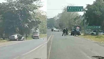 Videos | Enfrentamiento entre policías y hombres armados deja 3 muertos en Veracruz