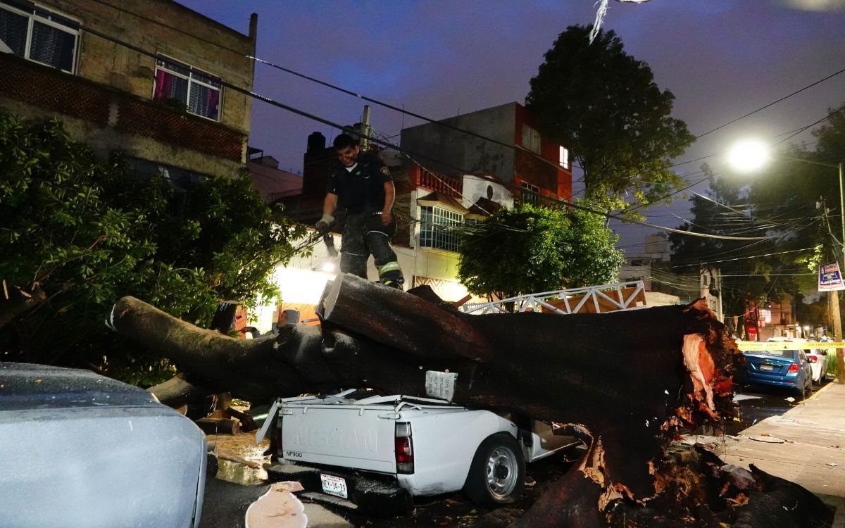 Activan Alerta por vientos fuertes en la Ciudad de México