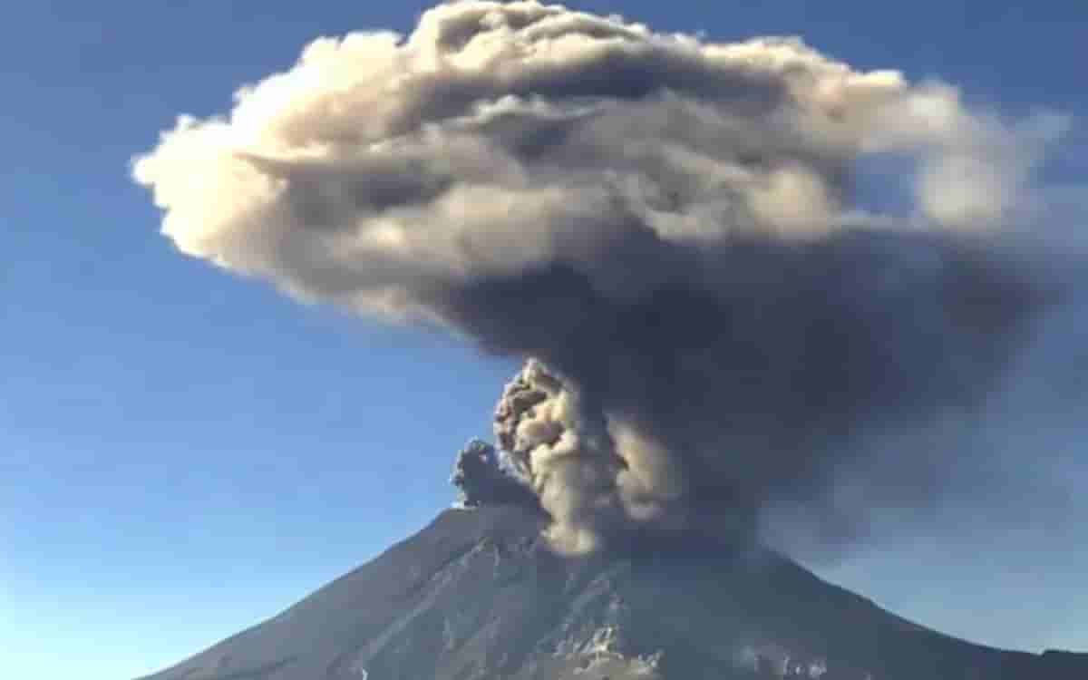 Videos | Volcán Popocatépetl se mantiene en Amarillo Fase 2