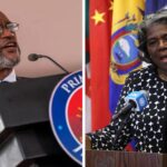 Ariel Henry, presidente interino de Haití y la embajadora de Estados Unidos ante la ONU, Linda Thomas-Greenfield | Fotos: Reuters