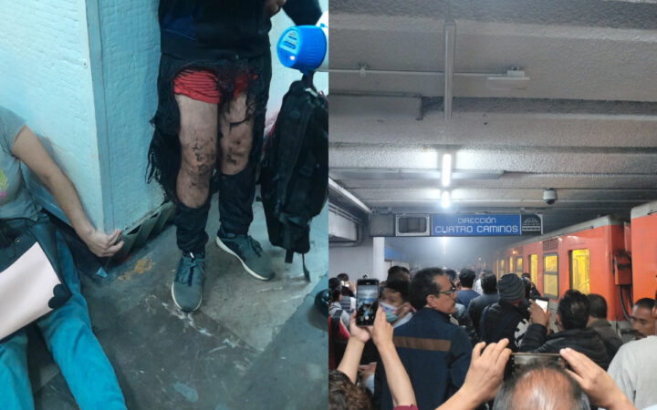 Dos lesionados tras corto en Línea 2 del Metro, Línea 7 reanuda servicio Dos lesionados tras corto en Línea 2 del Metro, Línea 7 reanuda servicio