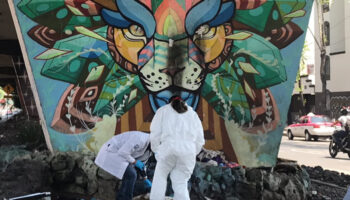 Encuentran a mujer muerta en camellón frente a Metro Morelos