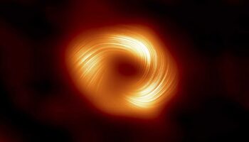 Una nueva imagen del agujero negro de la Vía Láctea revela potentes campos magnéticos