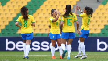Copa Oro Femenil: Brasil golea a México y clasifica a la Final | Video