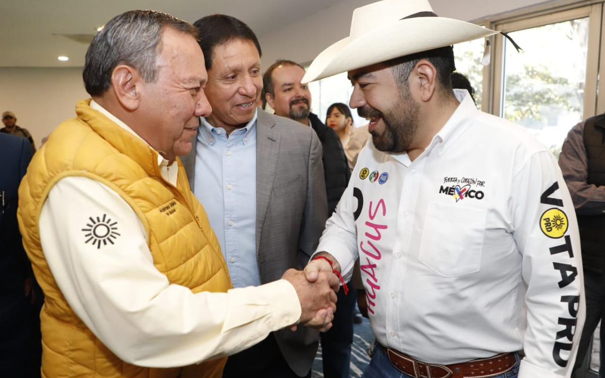 candidato a diputado hace campaña portando chaleco antibalas en michoacán