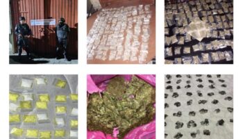 Aseguran más de 800 dosis de narcóticos y detienen a cuatro en Iztapalapa