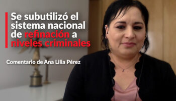 Se subutilizó el sistema nacional de refinación a niveles criminales: Ana Lilia Pérez