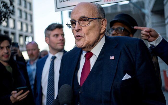 Former New York Mayor Rudy Giuliani.  Photo: Reuters