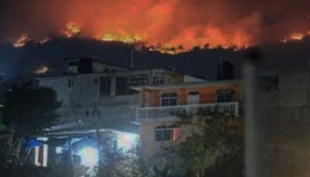 Incendio forestal consume más de 30 hectáreas en Acapulco