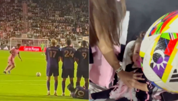 ¿Bautizo argentino? Messi pega balonazo a bebé y padre lo celebra: ¡Te lo pegó Messi, no pasa nada! | Video