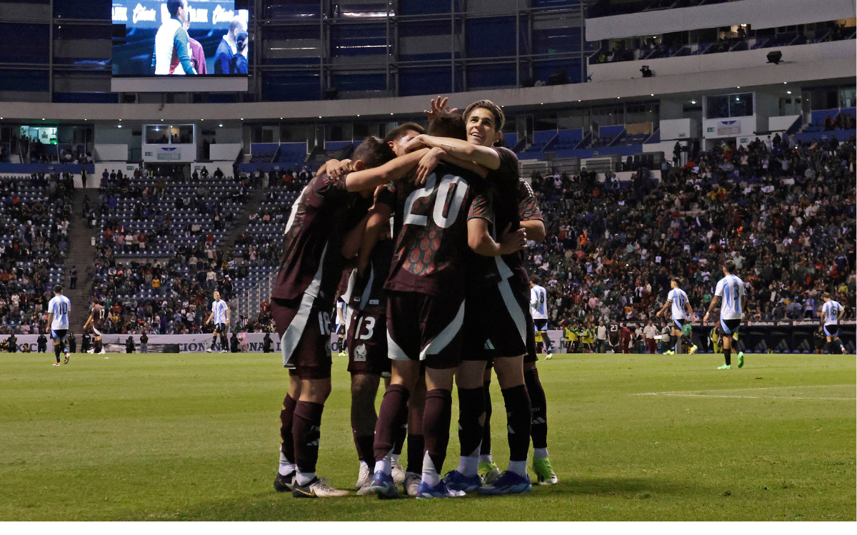 México Sub-23 golea a Argentina Sub-23 y partido finaliza con bronca | Video