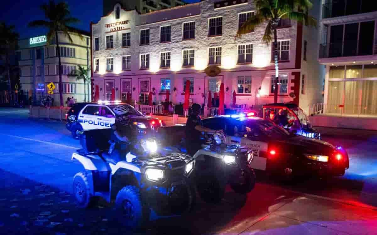 A curfew is announced in Miami Beach due to unrest during spring break.