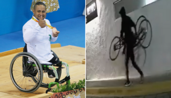 Roban la bicicleta del campeón paralímpico mexicano Pedro Rangel; con ella entrenaba para París 2024 | Video