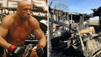 Ex campeón de la UFC  gana 'batalla por su vida' tras salvar a sus padres en un incendio | Video