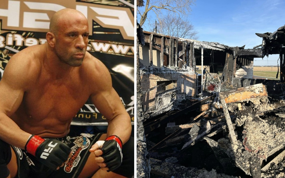 Ex campeón de la UFC  gana ‘batalla por su vida’ tras salvar a sus padres en un incendio | Video