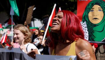 Oscars 2024: Manifestantes pro palestinos reciben a estrellas gritando ‘dan vergüenza’