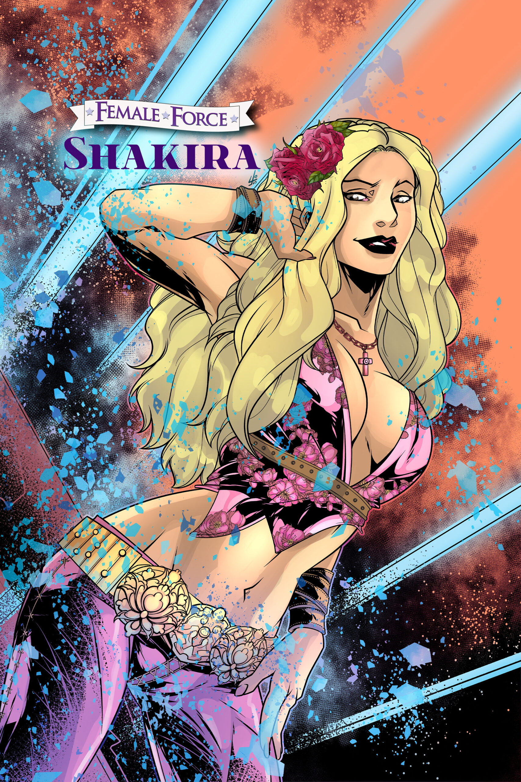 shakira es la nueva superheroína de ‘female force’