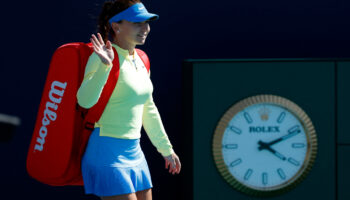 Dura poco la reaparición de Simona Halep en el Miami Open | Video
