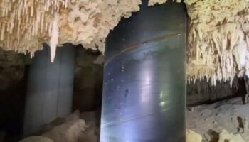 Corrosión en tubo colocado hace semanas es ejemplo de lo que pasa con más de 15 mil dentro de acuífero por Tren Maya: ambientalista