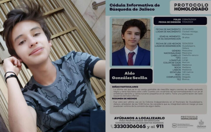'Es un infierno no saber donde está mi hijo', señala el padre de Aldo González | Galería