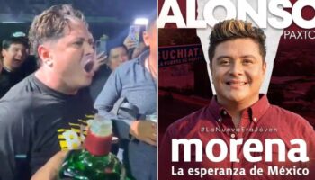 Rapan en pleno concierto de Grupo Firme a candidato de Morena al ayuntamiento de Suchiate | Video