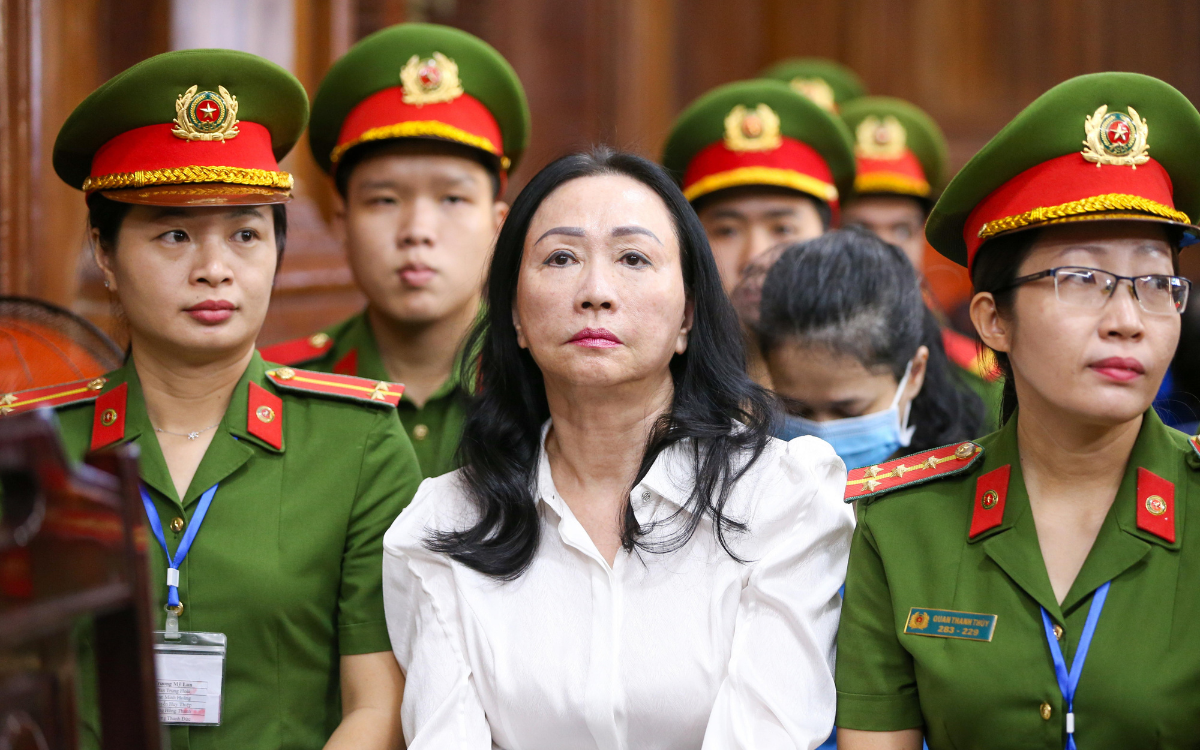 Foto: EFE | La magnate vietnamita Truong My Lan en un tribunal de la ciudad de Ho Chi Minh